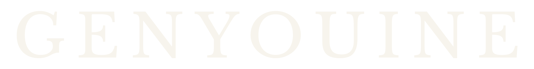 GENYOUINE